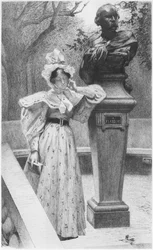 Emma Bovary, frontispicio, ilustración de 